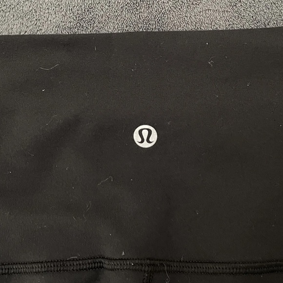 Lululemon Wunder Under Legging Pant Hi-Rise Tech Mesh Womens Size 6 Black Luon - Picture 5 of 6